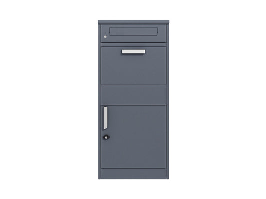 Holmberg Paket-Briefkasten 50x38x112cm anthrazit