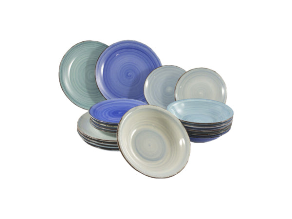 Kaufuniversum - Tavola Geschirrset Blue 18 Teilig