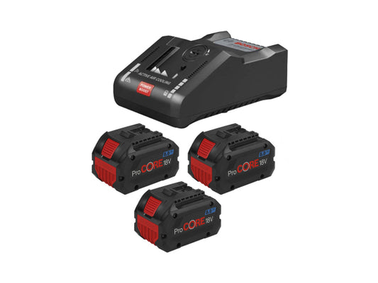 Kaufuniversum - Bosch Professional Bosch Starter Set 3xPro Core 8.0Ah+GAL18
