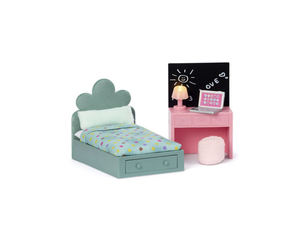 Kaufuniversum - LUNDBY Puppenhauszubehör Teenagerzimmer Set
