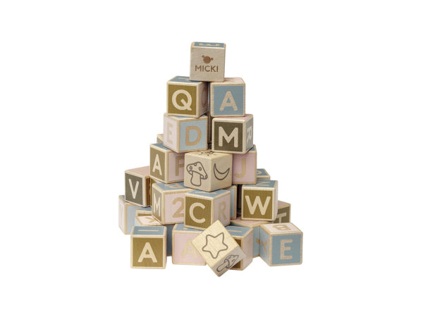 Kaufuniversum - MICKI Buchstabenklötze 36 Stk.