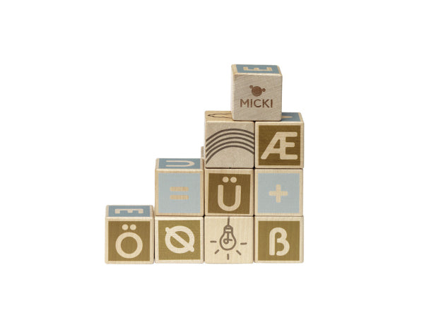Kaufuniversum - MICKI Buchstabenklötze 36 Stk.