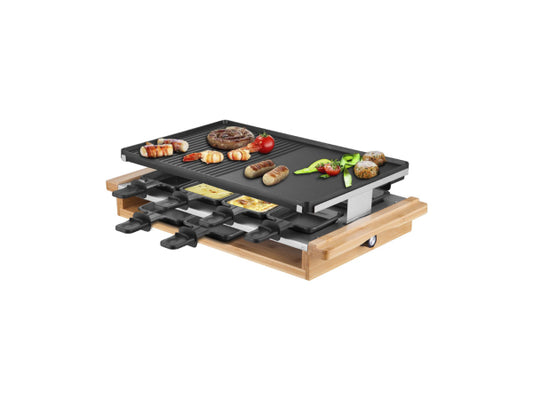 Kaufuniversum - Berger & Lanz BergerLanz Bamboo Raclette Grill für 8 Pers.