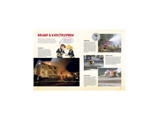 XXL Bei der Feuerwehr geht's rund inkl. Poster