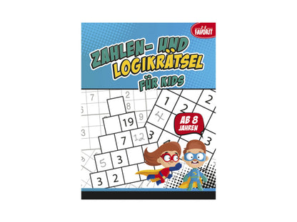 Neuer Favorit XXL Kinderbuch "Zahlen und Logikrätsel für Kids"