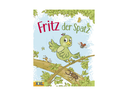 XXL Kinderbuch "Fritz der Spatz"