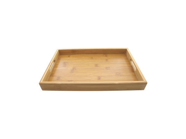 Kaufuniversum - FS-STAR Serviertablar Bambus 38x25x4cm