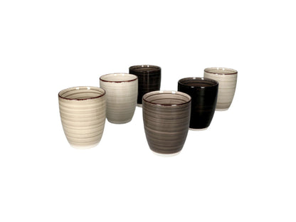 Tavola Kaffeebecher 350ml Industrial 6 Stück assortiert