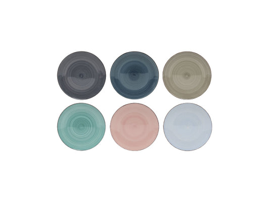 Tavola Teller Ø26.5cm Barbados 12 Stück assortiert