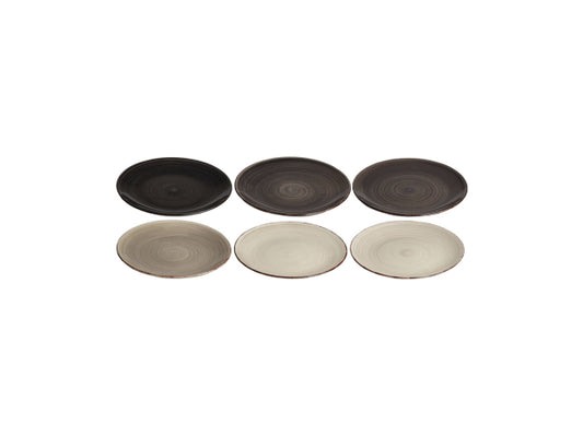 Tavola Servierteller PVC Ø33cm Industrial assortiert