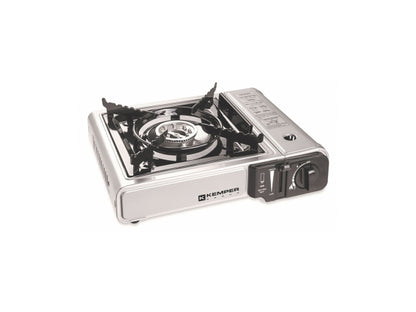 KEMPER Camping Gaskocher integrierter Piezozündung