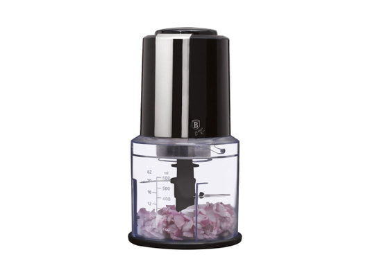 Kaufuniversum - Berlinger Haus mini Zerkleinerer 0.6L Black Silver Collection