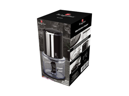Berlinger Haus mini Zerkleinerer 0.6L Black Silver Collection