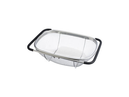 Berlinger Haus Edelstahlsieb mit verstellbaren Griffen 34x24x11cm