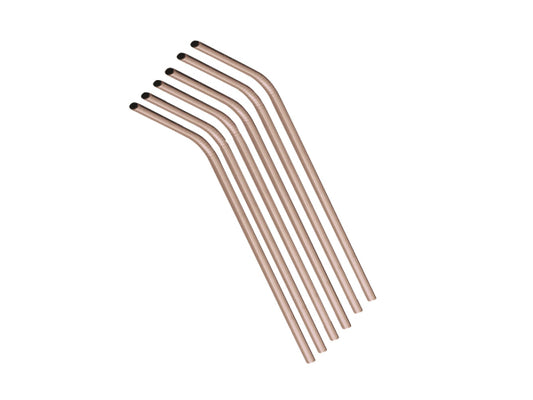 Kaufuniversum - Berlinger Haus Strohhalm-Set 6Stk. Rose Gold Edition