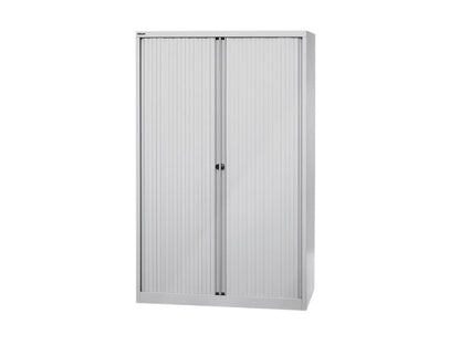 Bisley Rollladenschrank 1980 x 1200 x 430mm lichtgrau