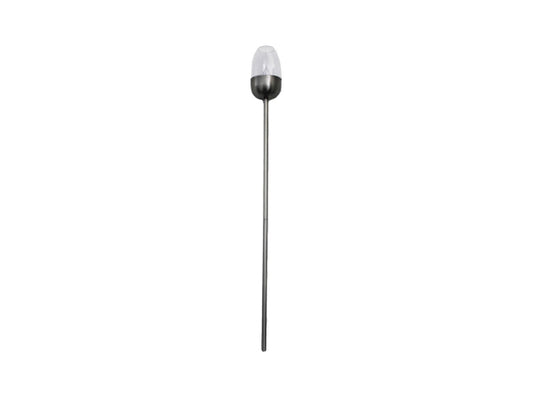 Kaufuniversum - FS-STAR Solar Gartenfackel Edelstahl H 112cm