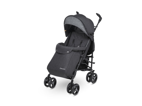 Kaufuniversum - Lionelo Kinderwagen Buggy Irma Black/Dark Grey