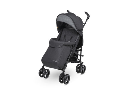 Lionelo Kinderwagen Buggy Irma Black/Dark Grey