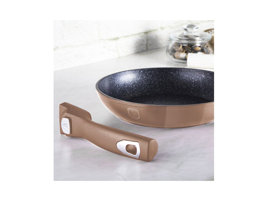 Berlinger Haus Bratpfanne Ø 24cm mit abnehmbarem Griff Rose Gold Edition