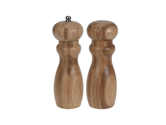 Kaufuniversum - FS-STAR Pfeffermühle und Salzstreuer SET Bambus