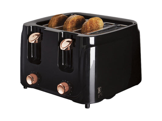 Kaufuniversum - Berlinger Haus 4 Scheiben Toaster Black Rose Collection