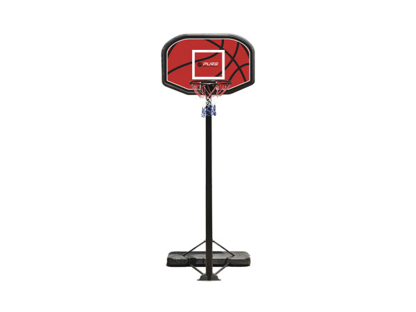 Kaufuniversum - Pure2improve tragbarer Basketballständer 1.90 - 3.40m