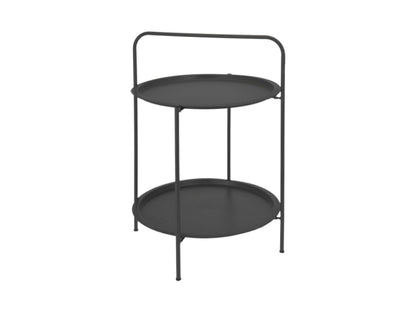 FS-STAR Beistelltisch rund Ø 50cm dunkelgrau