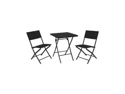 FS-STAR Gartenmöbel-Set 3 teilig Rattanoptik