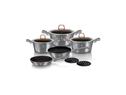 Berlinger Haus Pfannenset Moonlight Collection 10 tgl.