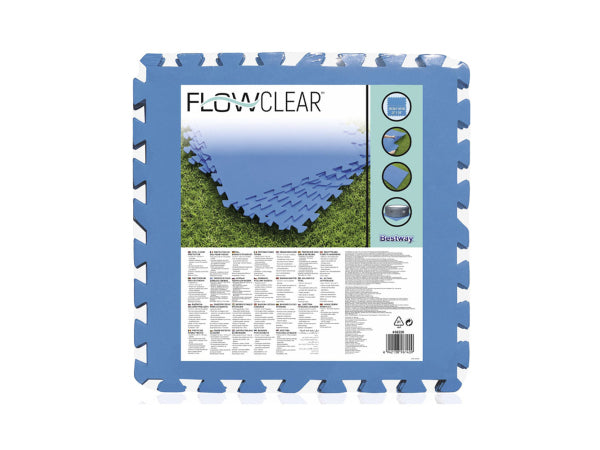 Kaufuniversum - Bestway Poolmatte 9er Pack 50x50 cm