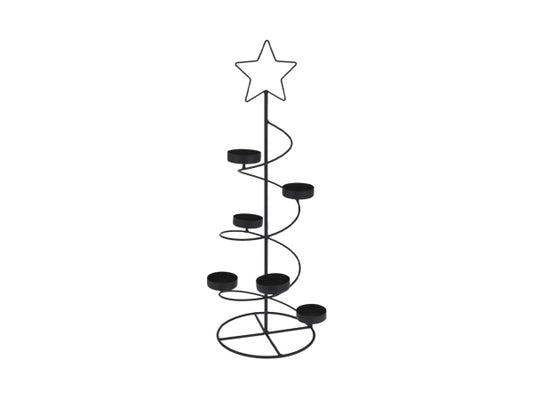 Kaufuniversum - FS-STAR FS STAR Teelichthalter schwarz 50cm