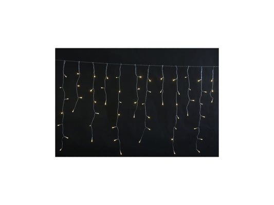 Ekström LED Lichtervorhang Outdoor "Icicle" 360 LED mit 72 Strängen 1000x52cm, warm weiss