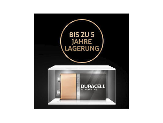 Duracell Batterien Plus 9V / 6LF22