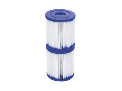 Bestway Flowclear Filterkartuschen 8 x 9 cm, 2 Stück