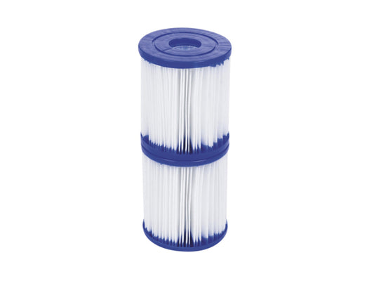 Bestway Flowclear Filterkartuschen 8 x 9 cm, 2 Stück