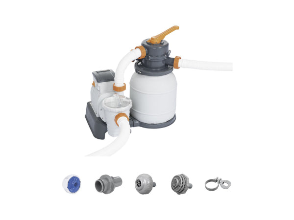 Kaufuniversum - Bestway Flowclear Sandfilteranlage mit Zeitschaltuhr 5.678 l/h