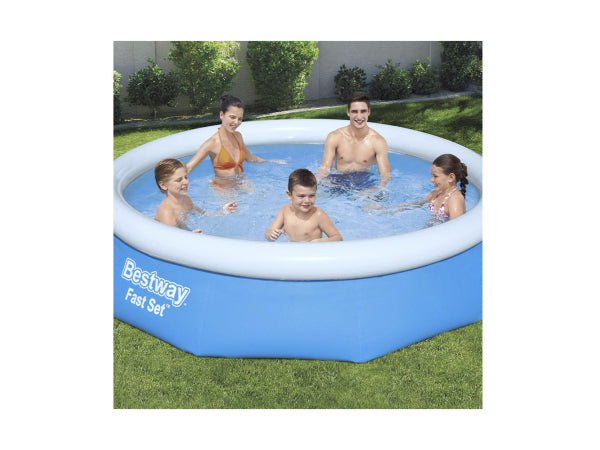 Kaufuniversum - Bestway Fast Set Pool rund ohne Pumpe 305x76cm