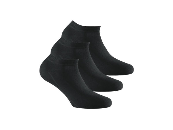 Kaufuniversum - Rohner Socks Rohner Socken Herren Sneaker basic 3er schwarz Gr.39/42