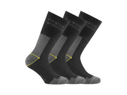 Rohner Socks Rohner Socken Herren Power Worker Wilmax 3er schwarz Gr.39/42