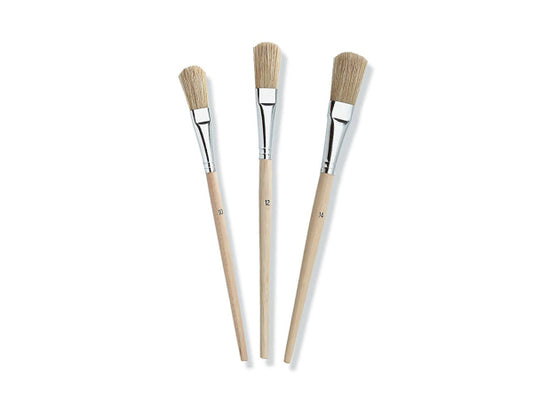 Kaufuniversum - Color Expert Emaillelackpinsel-Set 3-tlg helle Borste
