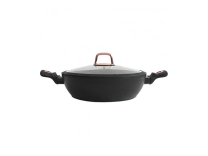 Berlinger Haus Kochtopf mit Deckel 3.8L Ø 28cm Black Rose Edition