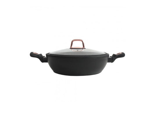 Berlinger Haus Kochtopf mit Deckel 3.8L Ø 28cm Black Rose Edition