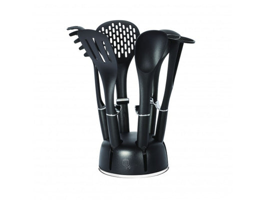 Kaufuniversum - Berlinger Haus 7-teiliges Kochbesteck Set  Black Royal Collection