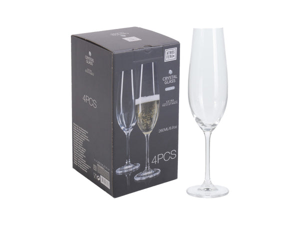 Kaufuniversum - FS-STAR Champagnerglas 260 ml 4 Stück