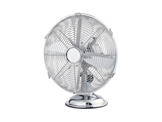 Kaufuniversum - FS-STAR Tischventilator, Ø 30cm, verchromt
