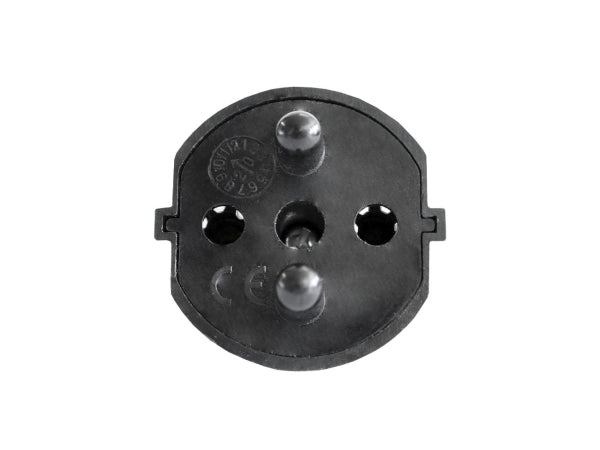 Kaufuniversum - FS-STAR Fix-Adapter D - CH / 2 polig Steckerverbindung (schwarz)