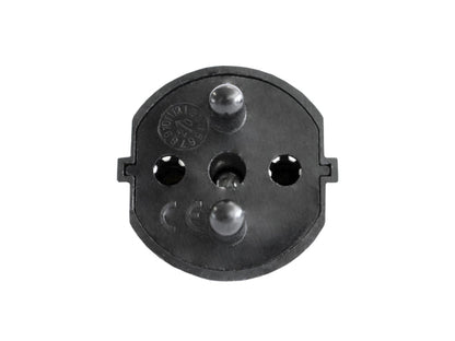 FS-STAR Fix-Adapter D - CH / 2 polig Steckerverbindung (schwarz)