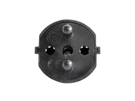 FS-STAR Fix-Adapter D - CH / 2 polig Steckerverbindung (schwarz)