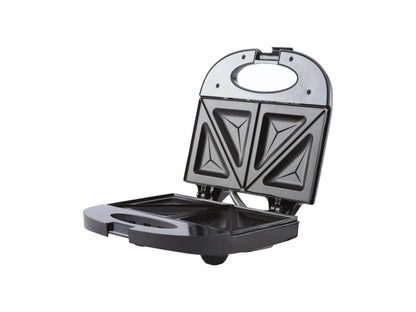 Adler Sandwich Toaster schwarz silber
